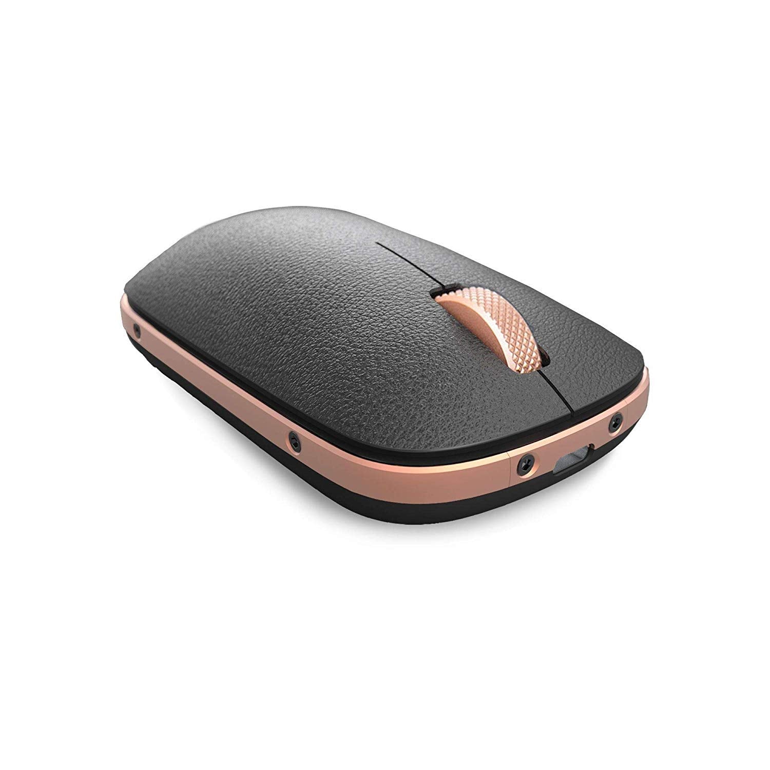 Azio Bluetooth Rm Rcm L 03 Retro Classic Mouse (Artisan), Black And Gold