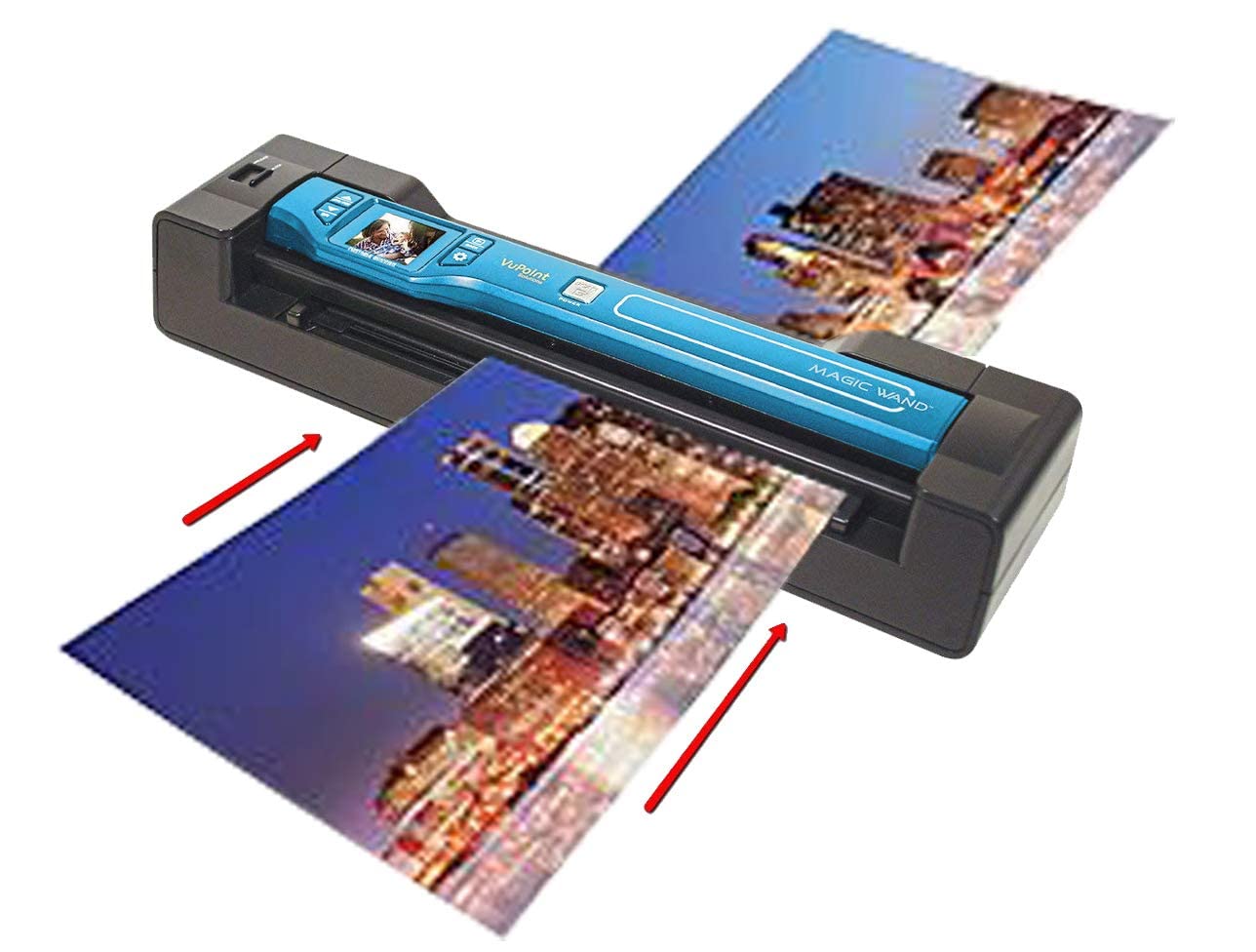 Vupoint Solutions Magic Wand With Portable Handheld Scanner & Auto-Feed Dock (Pdsdk-St470T-Vp)