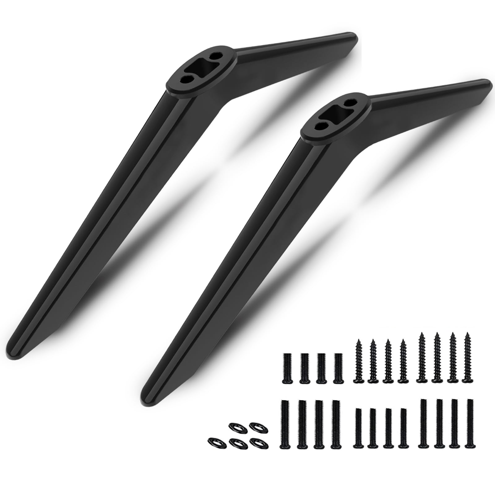 (Upgraded Version) Base Stand For Tcl 32'' 40'' 43'' 49'' 50'' 55'' 65'' Roku Tv Legs, For 32S356 40Fd2700 43S425 49S305 50S423