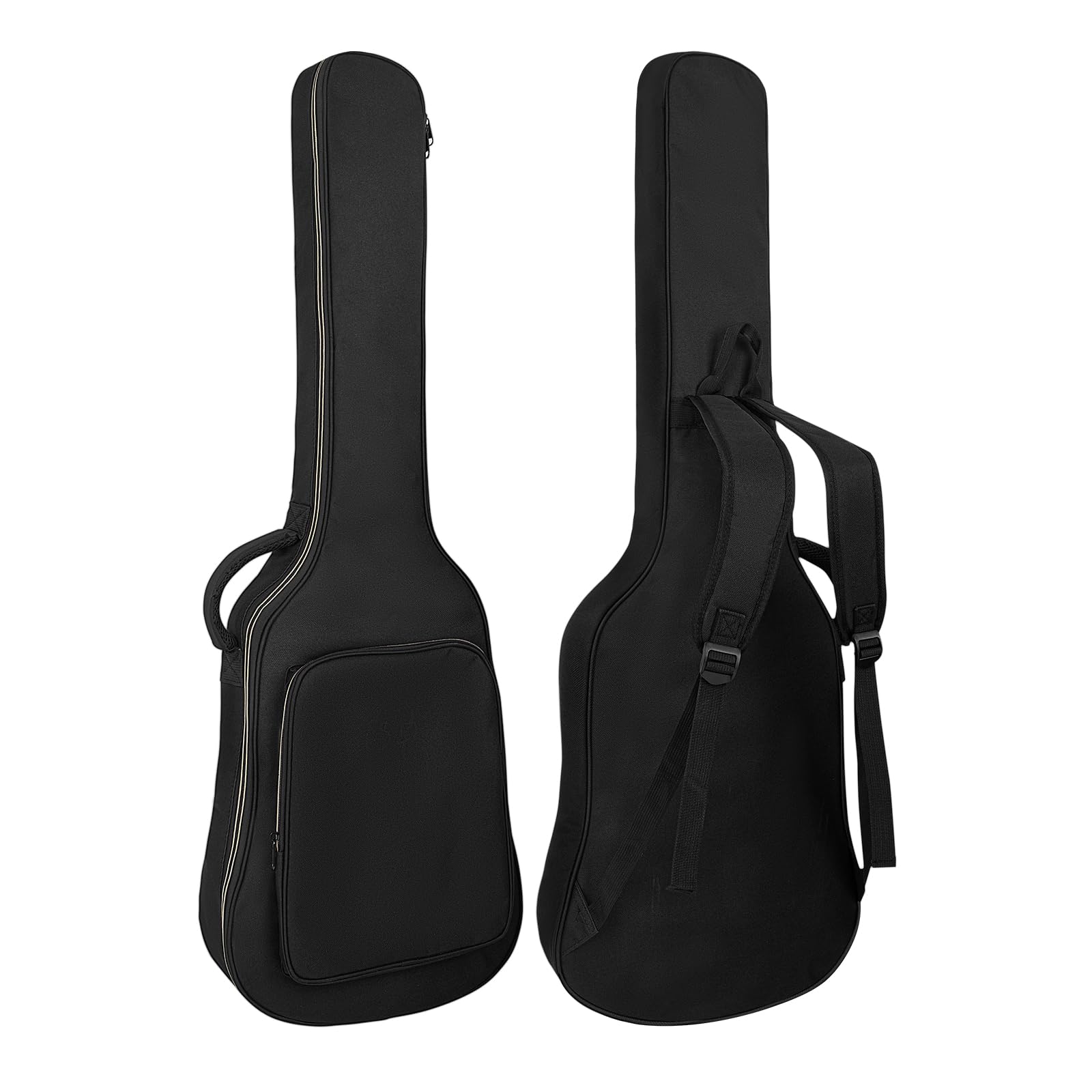 Letsrock Electric Guitar Bag, Electric Guitar Gig Bag 0.35 Inch Thick Padding Backpack Soft Electric Guitar Bag Dual Adjustable