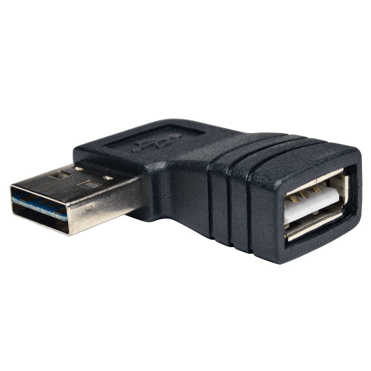 Tripp Lite Universal Reversible Usb 2.0 Hi Speed Adapter (Reversible A To Right Angle A M/F)(Ur024 000 Ra)