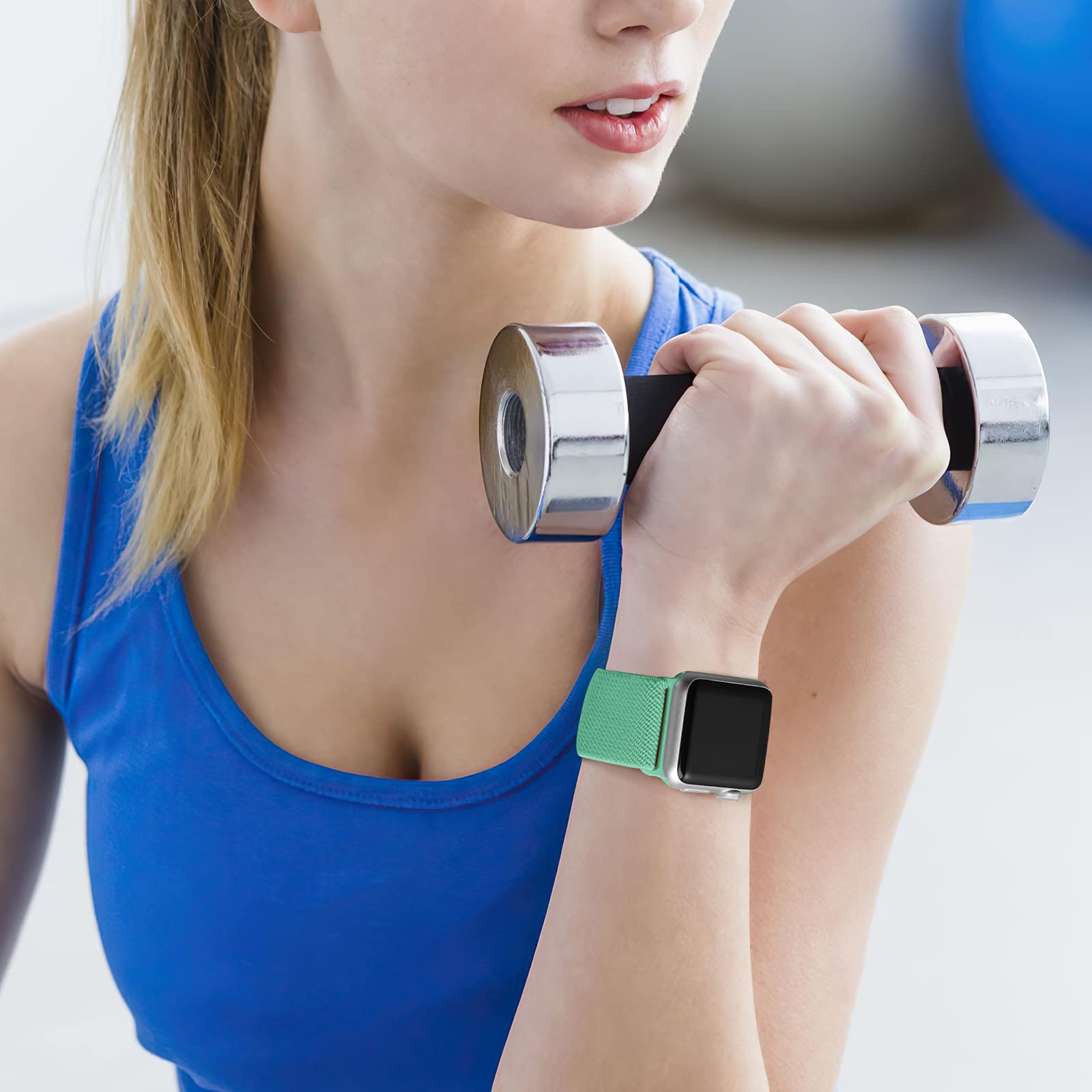 Daqin 3 Pack Solo Loop Sport Bands Compatible With Apple Watch Band 41Mm 40Mm 38Mm 45Mm 46Mm 44Mm 42Mm Women Men, Adjustable Sof