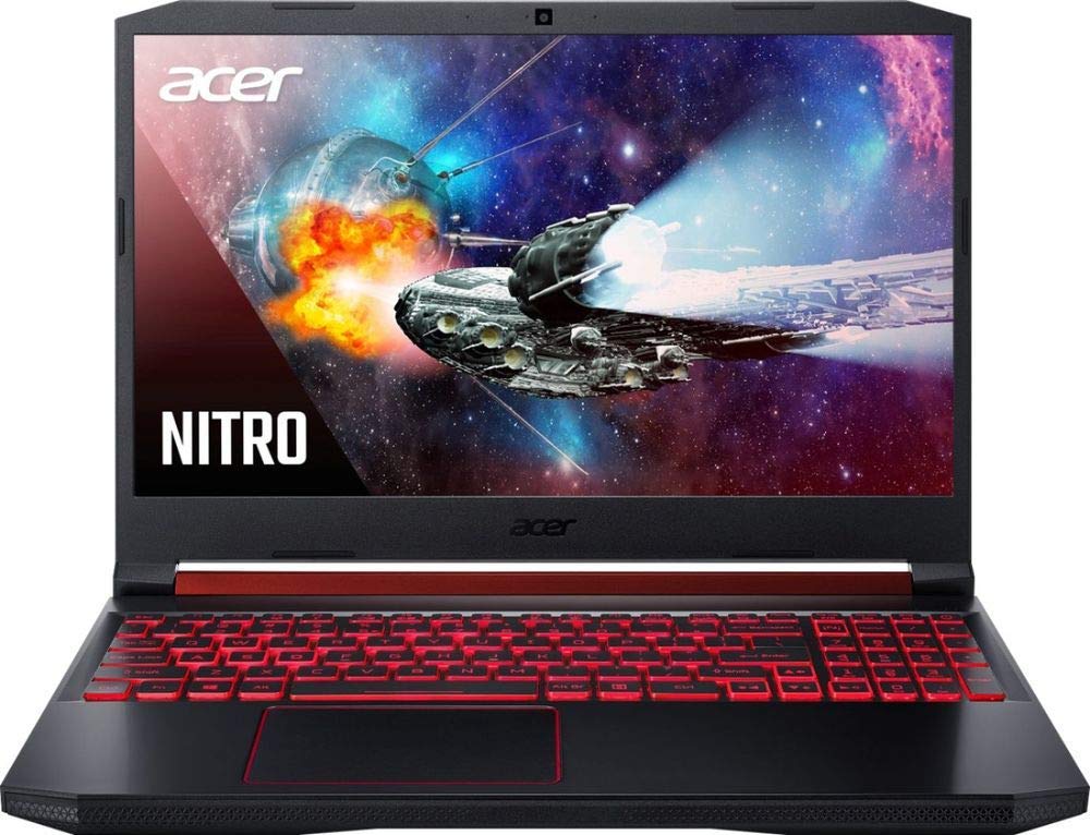 Acer Nitro 5 AN515-54-51M5-15.6 - i5-9300H - NVIDIA GTX 1650-8GB - 1TB HDD+128GB SSD, Black