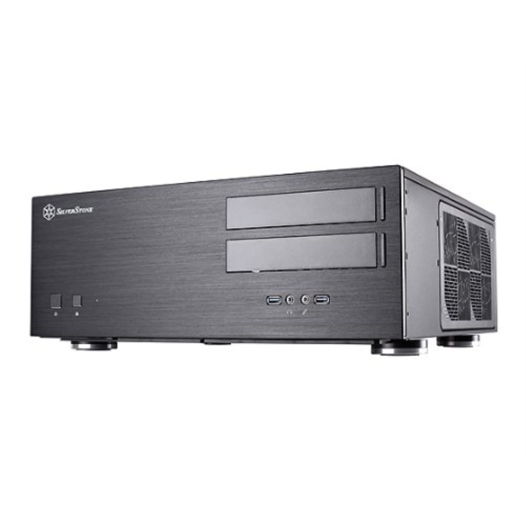 Silverstone Technology Home Theater Computer Case With Aluminum Front Panel For E Atx/Atx/Micro Atx Motherboards Gd08B