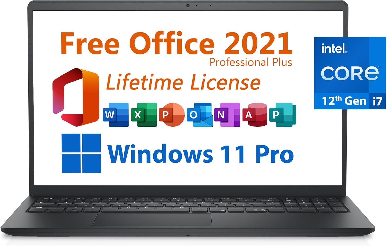 Dell Inspiron 3520 15.6'' Fhd Laptop, Intel Core I7 1255U Processor, 32Gb Ram, 1Tb Ssd, Webcam, Hdmi, Sd Card Slot, Wi Fi 6, Win