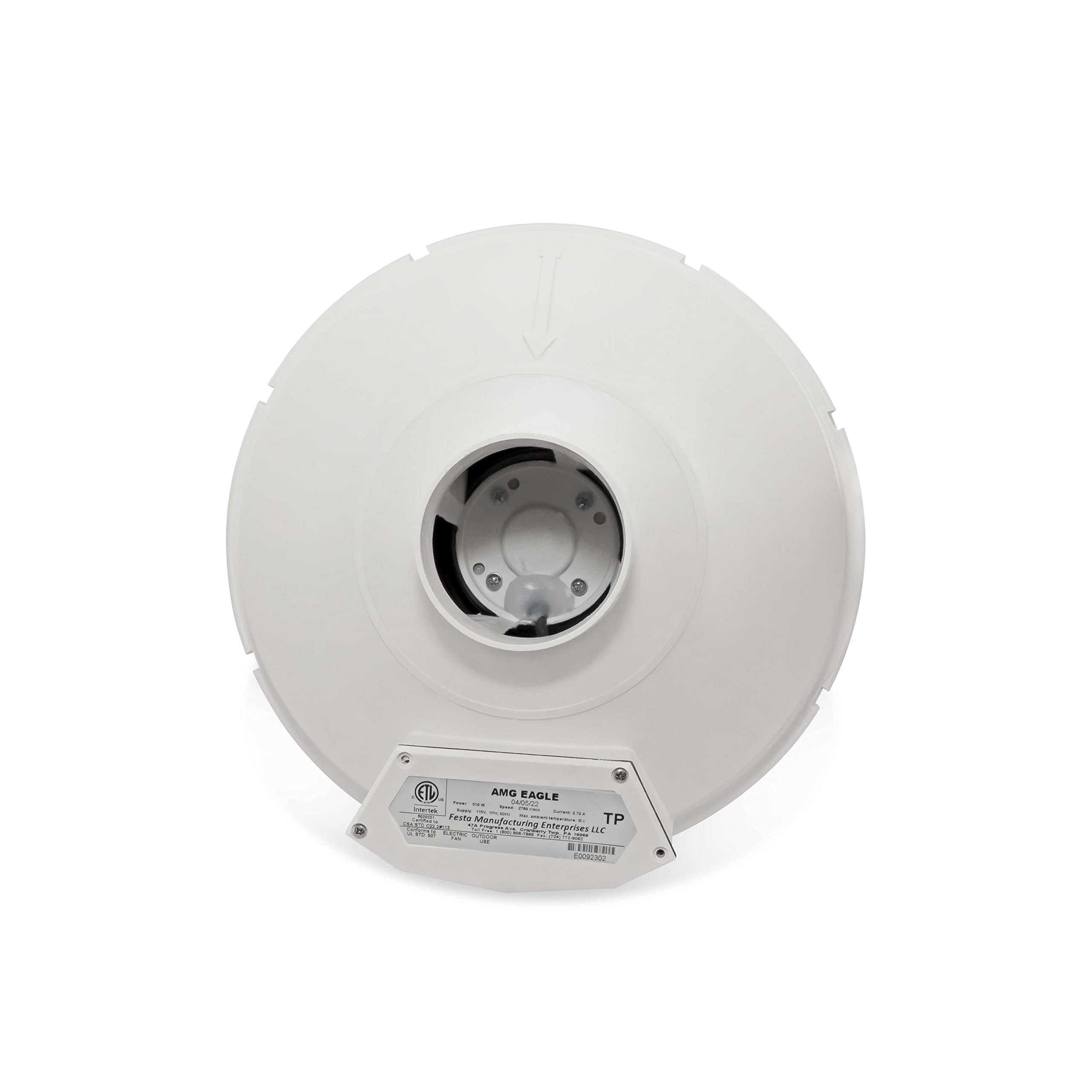 Festa Radon Amg Eagle Radon Fan   Quiet And Energy Efficient 241 Cfm Radon Mitigation System Inline Fan   3'' Electric Waterproo