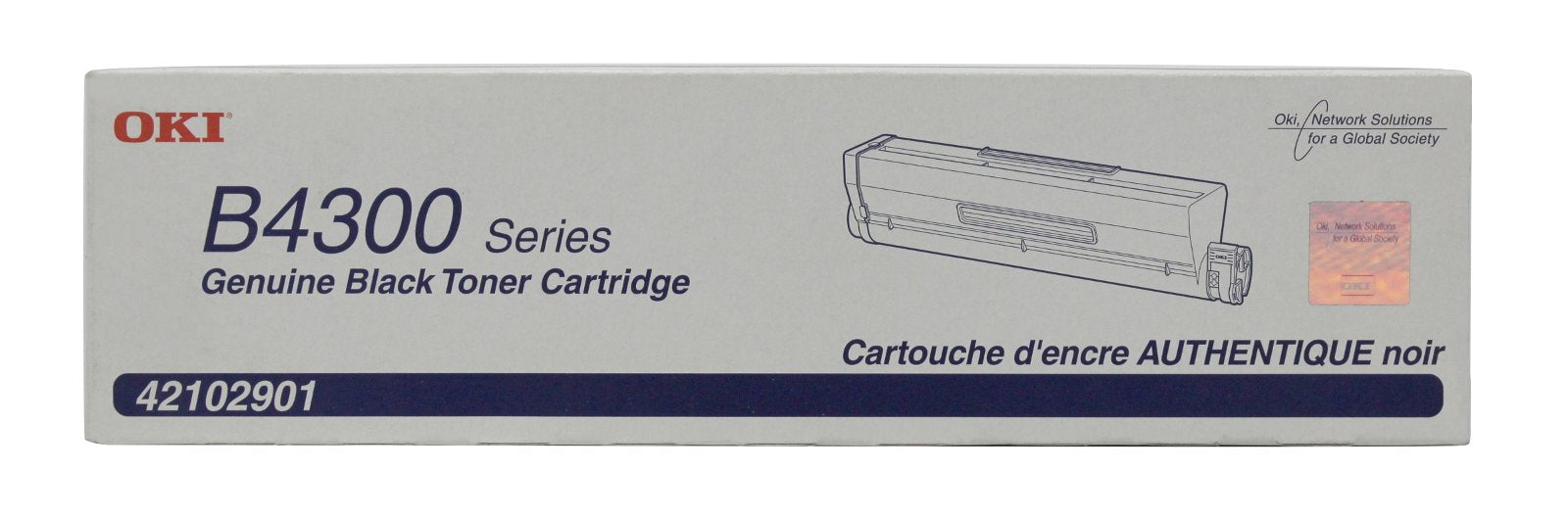 Oki 42102901 OEM Toner   B4300 4350 Series High Yield Toner (6000 Yield) OEM