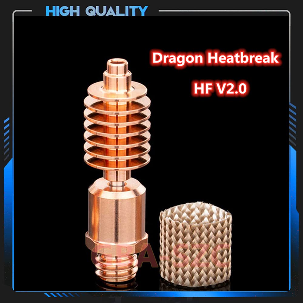 Gba Szc Dragon High Flow V2.0 Heat Break High Temperature Upgrade For Dragon Hotend V2.0 (New Hf V2.0)