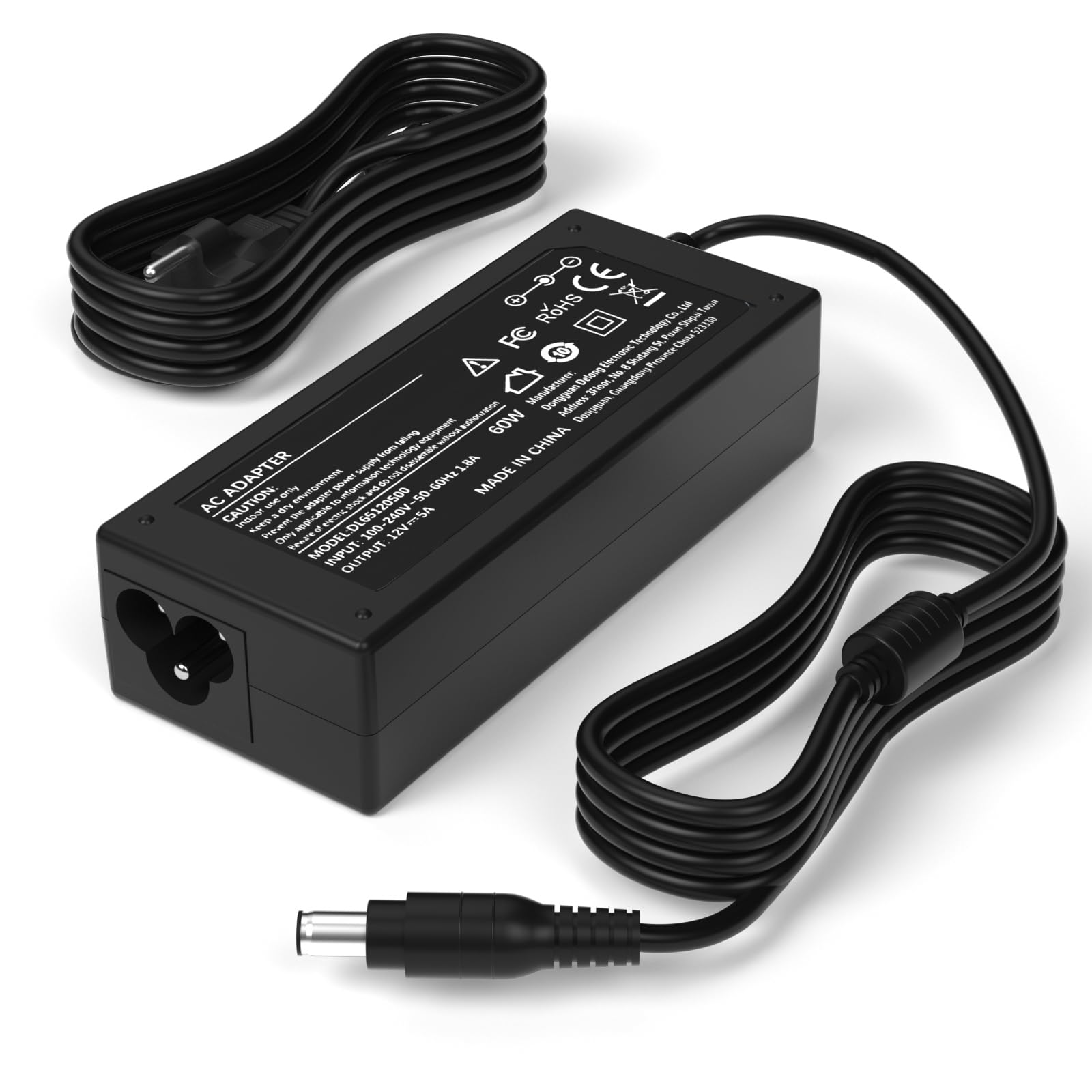 Zosam 12V AC/DC Adapter Compatible with Zebra Technologies ZnlU150100