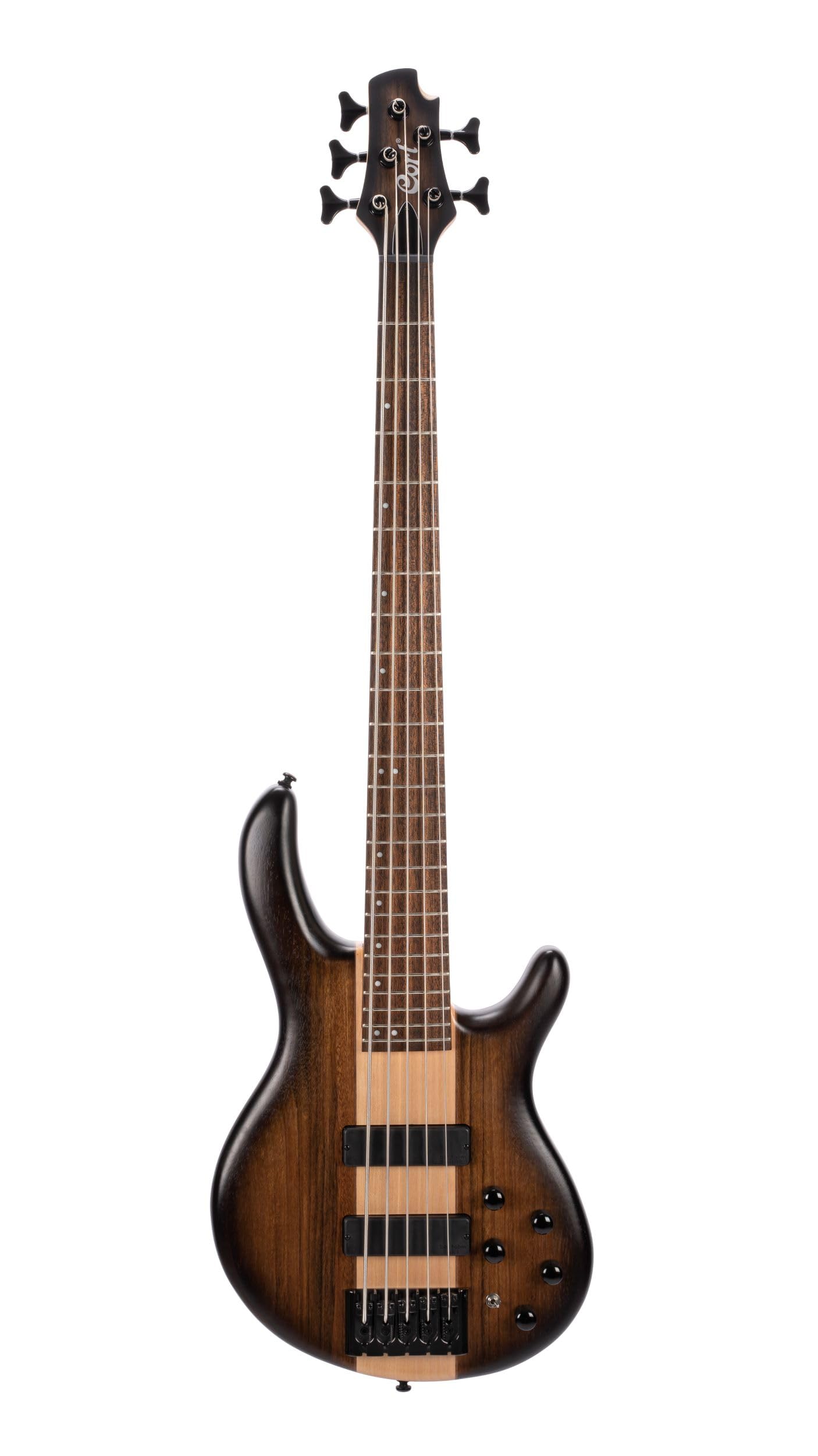 Cort Electric Bass Guitar Artisan Series 5 String C5 Plus Ovmh Abb