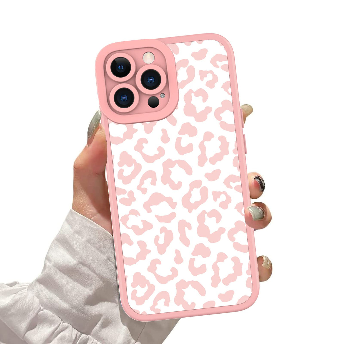 Ziye For Iphone 13 Pro Max Case Leopard Pattern Phone Case With Camera Protection,Silicone Tpu Phone Protective Cover Cheetah De