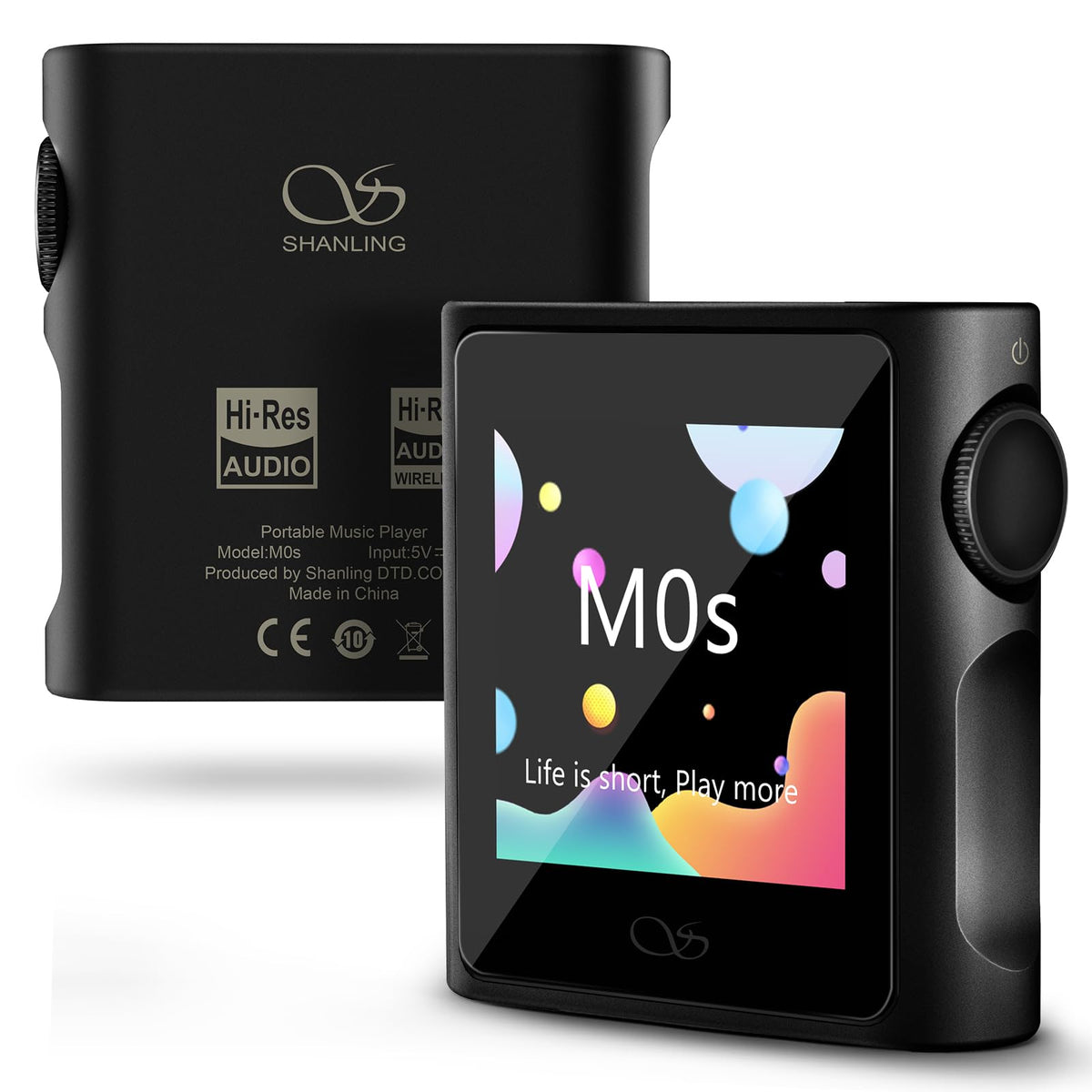 Shanling M0S Mp3 Player With Bluetooth Hi Fi Lossless Sound Music Player Portable Digital Audio Player (Without Sd Card)