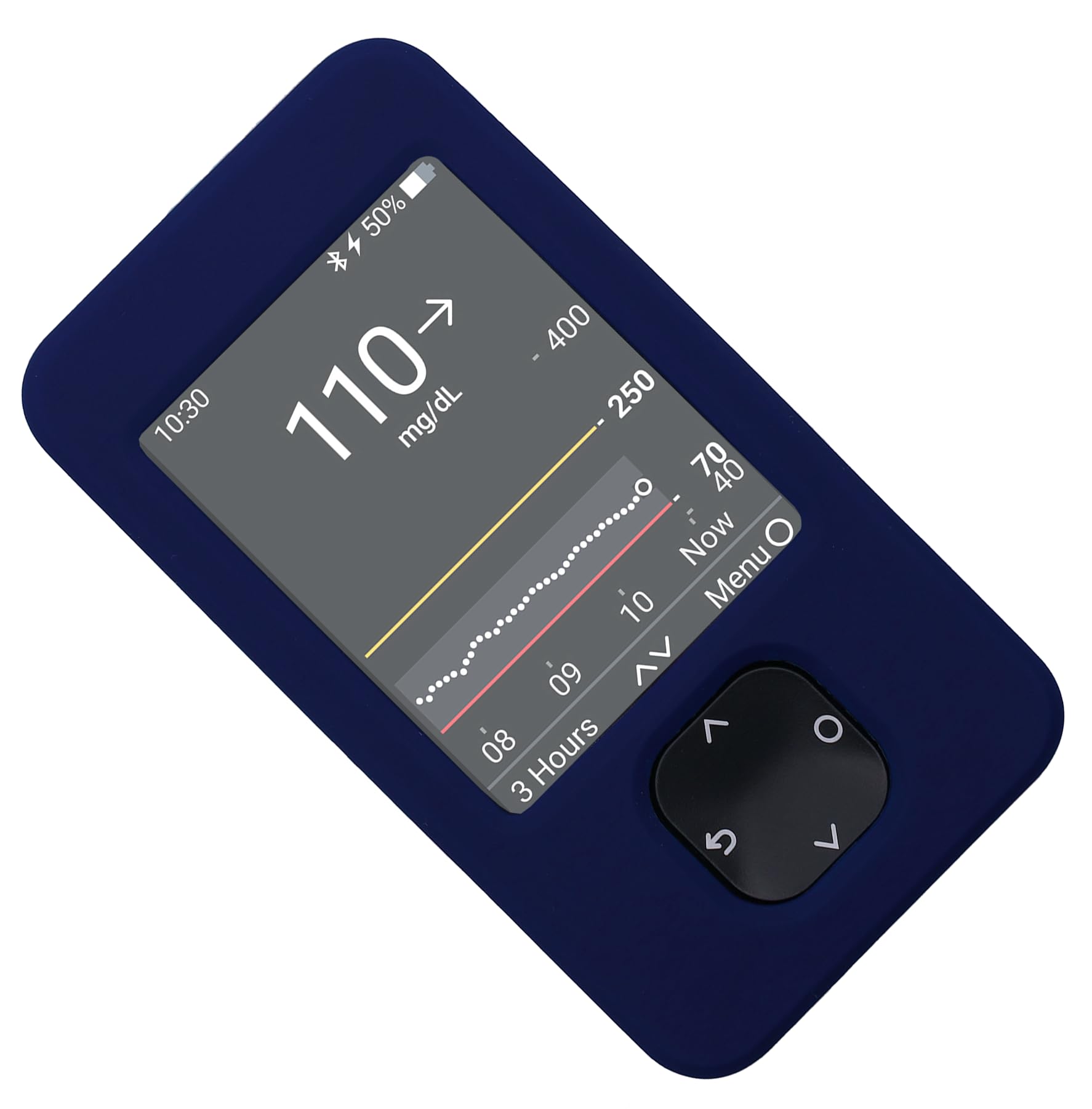 Snk Silicone Case For Dexcom G7 & G6 Receiver (Blue)