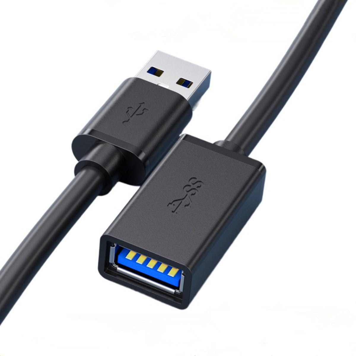 Alinna Black Usb 3.0 Extension Cable Type A Male To Female Extension C ...