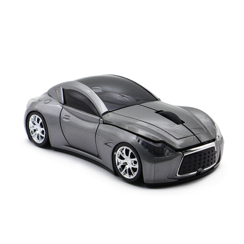 Usb Wireless Mouse Sports Car Mouse Ergonomic Computer Cordless Optical Mice With Led Flash Light