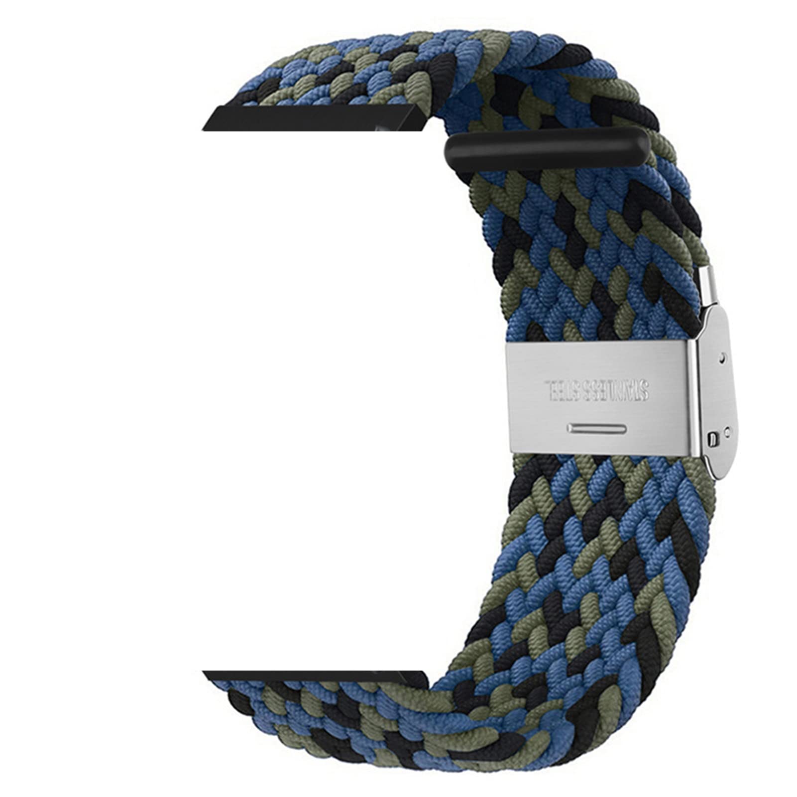 CZKE for Garmin Quickfit Watch Band 26mm Braided Nylon WatchBands (Color : V, Size : Quickfit 26mm)