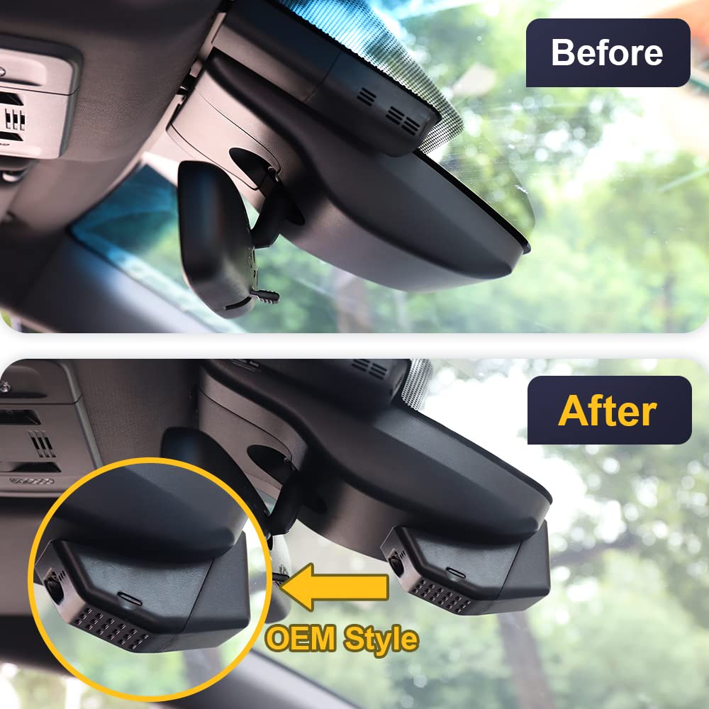 Fitcamx Front 4K And Rear 1080P Dash Cam Adapts For Toyota Tacoma 2018 2019 2020 2021 2022 2023 Limited Trd Sport Off Road Pro S