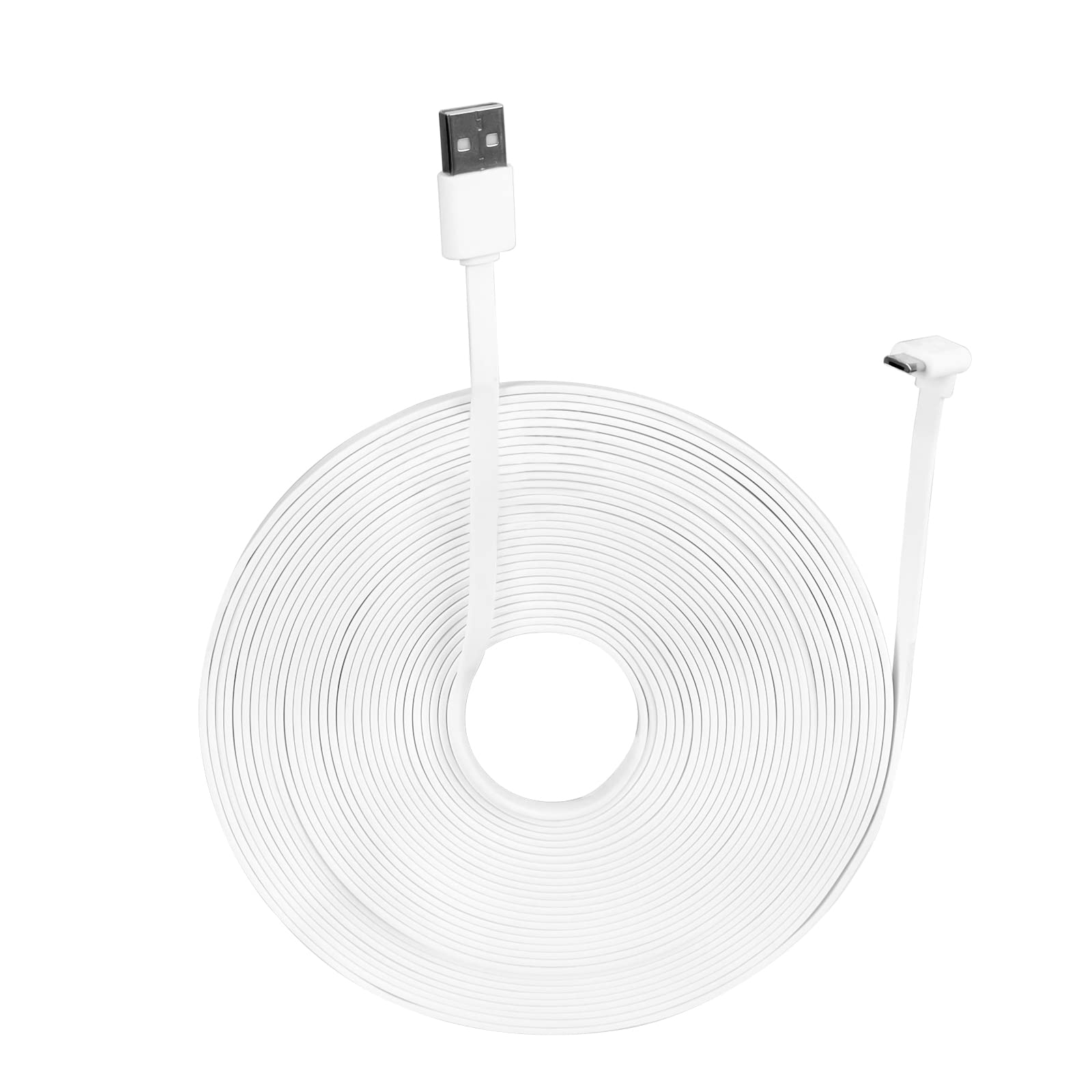 HOLACA Power Charge Cable for Wyze Cam Pan v3, 30ft/9m Charging Cord to Power Camera Continuously