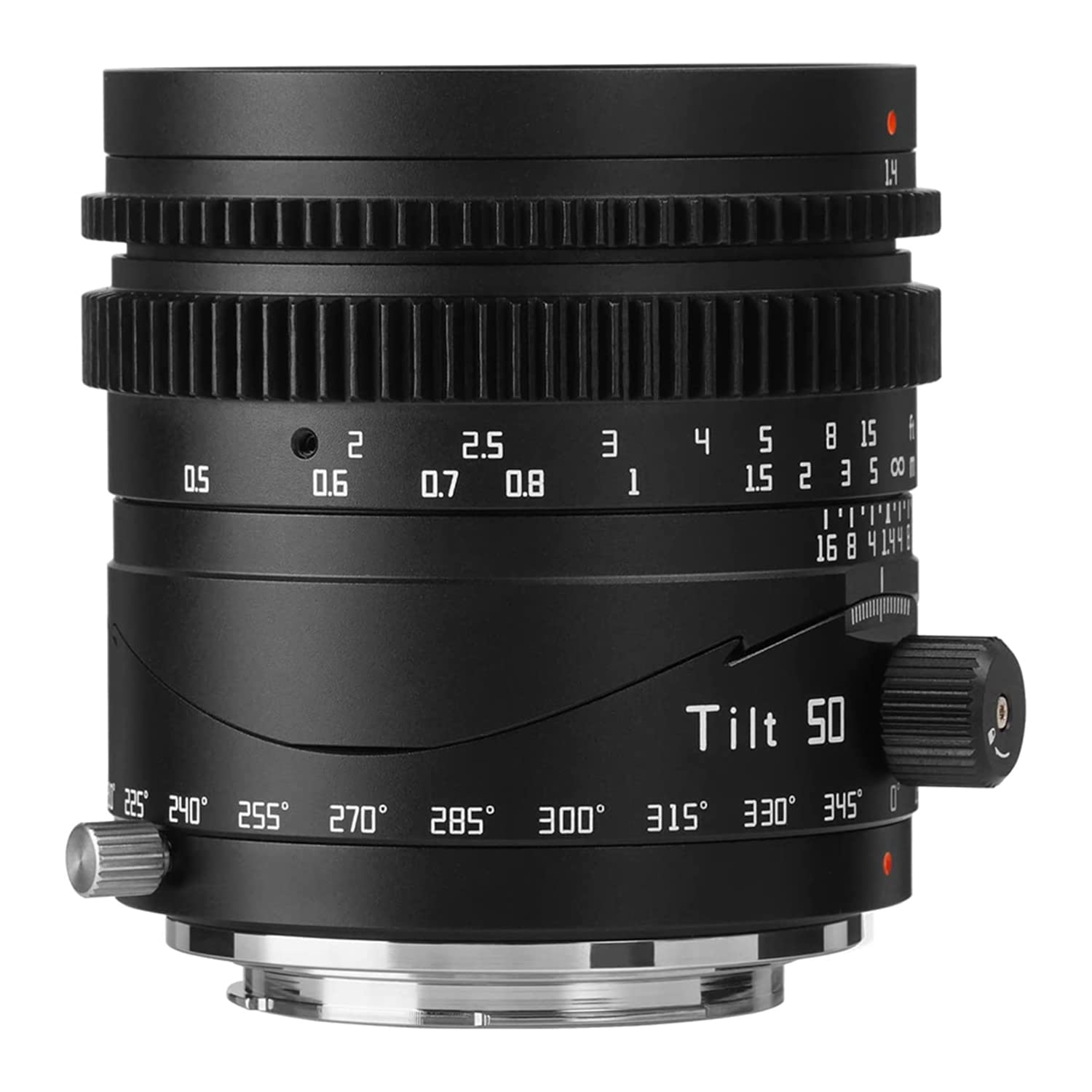 Ttartisan 50Mm F1.4 Tilt Manual Lens Large Aperture Full Frame Portrait Lenses Compatible With Canon Eos R R3 R5 R6 R8 R10 Cameras