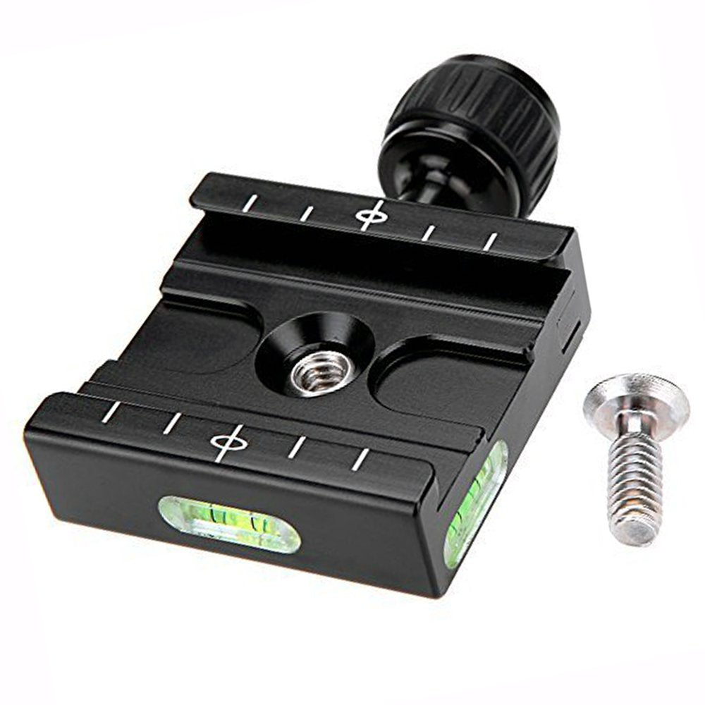 Fotasy 50 Mm Arca Swiss Type Clamp, Quick Release Plate Clamp, Qr Clamp, Arca Tripod Mount For Tripod Head Monohead, Fits Arca S