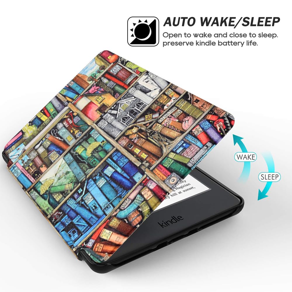 Scsvpn Case For 6.8'' Kindle Paperwhite 11Th Generation 2021 And Kindle Paperwhite Signature Edition   Ultra Slim Premium Durabl