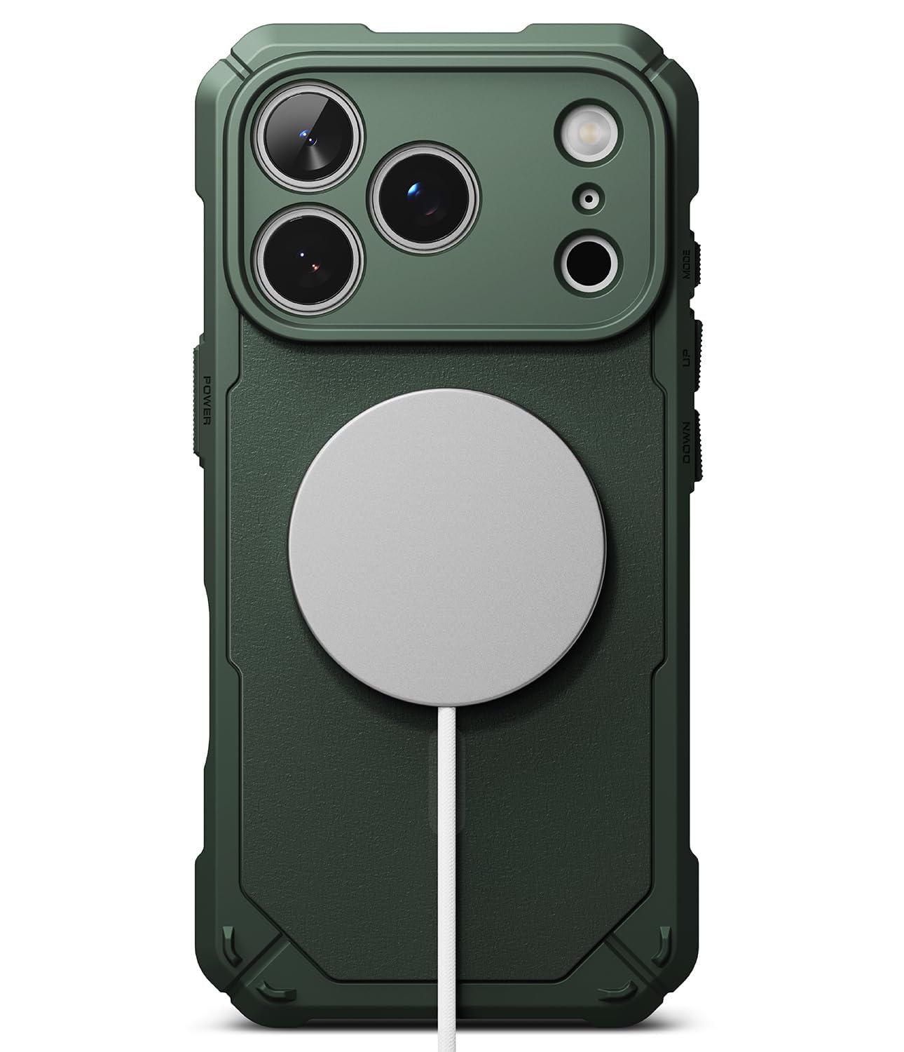 Ringke Rugged Gear for iPhone 17 Pro Max Case [Compatible with MagSafe] Prevents Oily Smudges Non-Slip Enhanced Grip Protective 