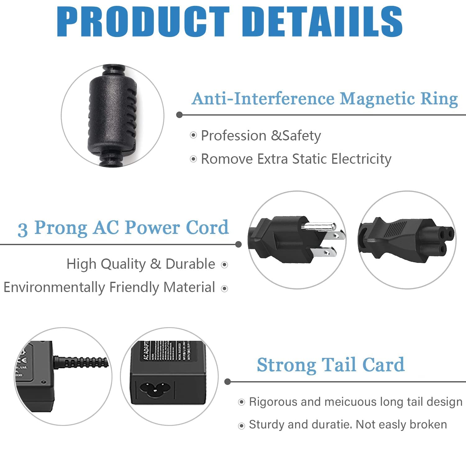 Charger For Hp Is 13252 Laptop Power Cord Supply Replacement 65W 45W For Hp Pavilion Spectre Envy X360 11 13 15 Zbook Elitebook