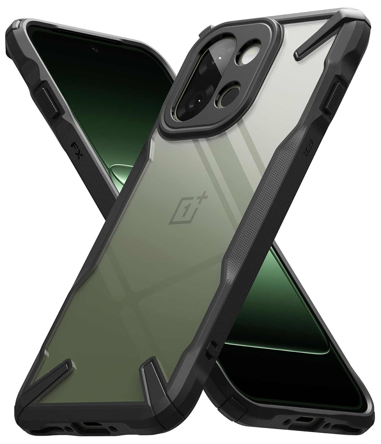 Ringke Fusion-X [Precise Cutouts for Camera Lenses] Compatible with OnePlus 13s Case, Enhanced Bumper Heavy Duty Shockproof Prot