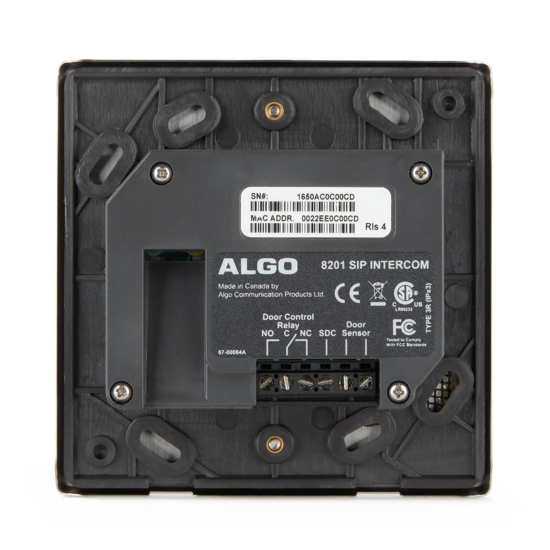 Algo 8201 Poe Sip Ip Intercom/Doorphone With Relay