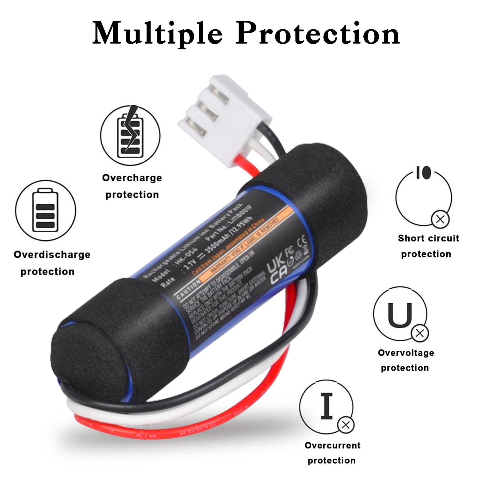 Hisewen Replacement Battery For Harman Kardon Onyx, 3500 Mah Battery For Harman Kardon Onyx Studio 4, Onyx Studio 3, Onyx Studio