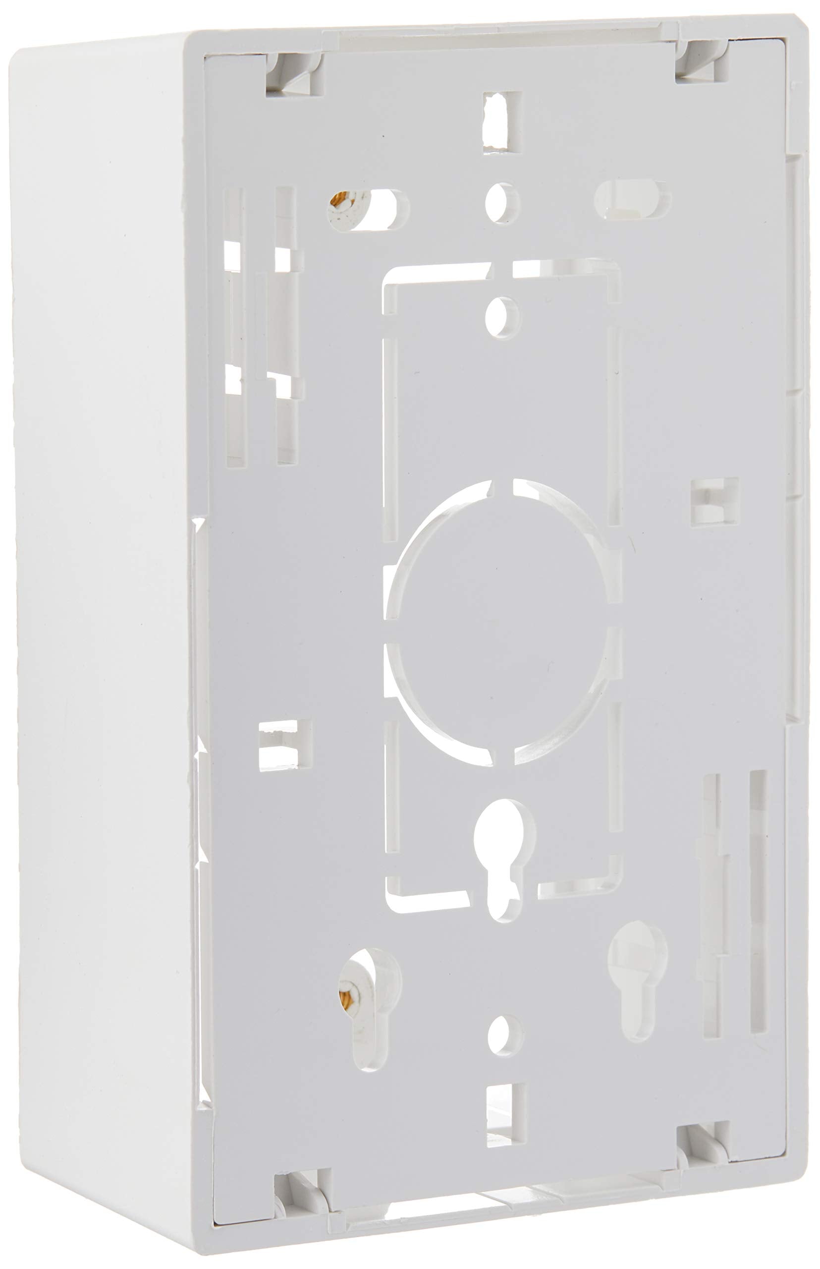 Leviton 42777 1Wb Surface Mount Backbox, Single Gang, White, 1.45''