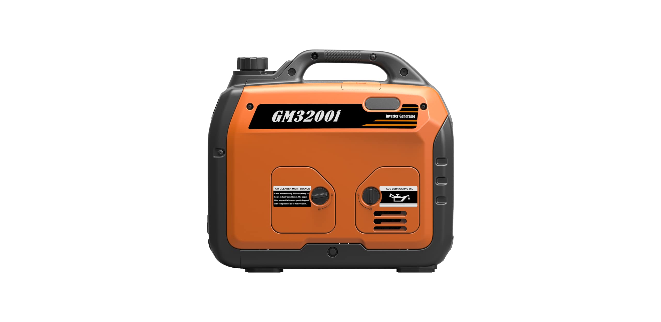 Genmax Portable Generator,3200W Ultra Quiet Gas Engine & Rv Ready, Epa Compliant, Eco Mode Feature, Ultra Lightweight For Backup
