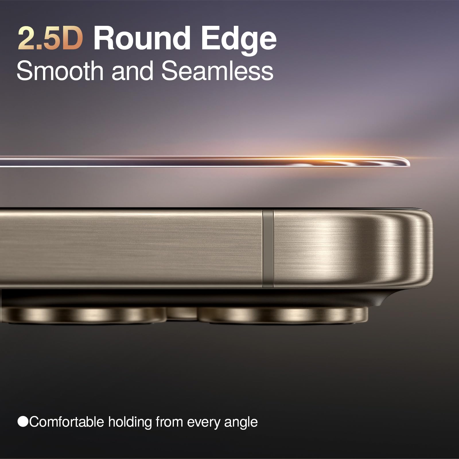 Smartdevil 2 Pack Privacy Screen Protector For Iphone 15 Pro Max (6.7 Inch) With Easy Installation Frame, 9H Anti Spy Privacy Te