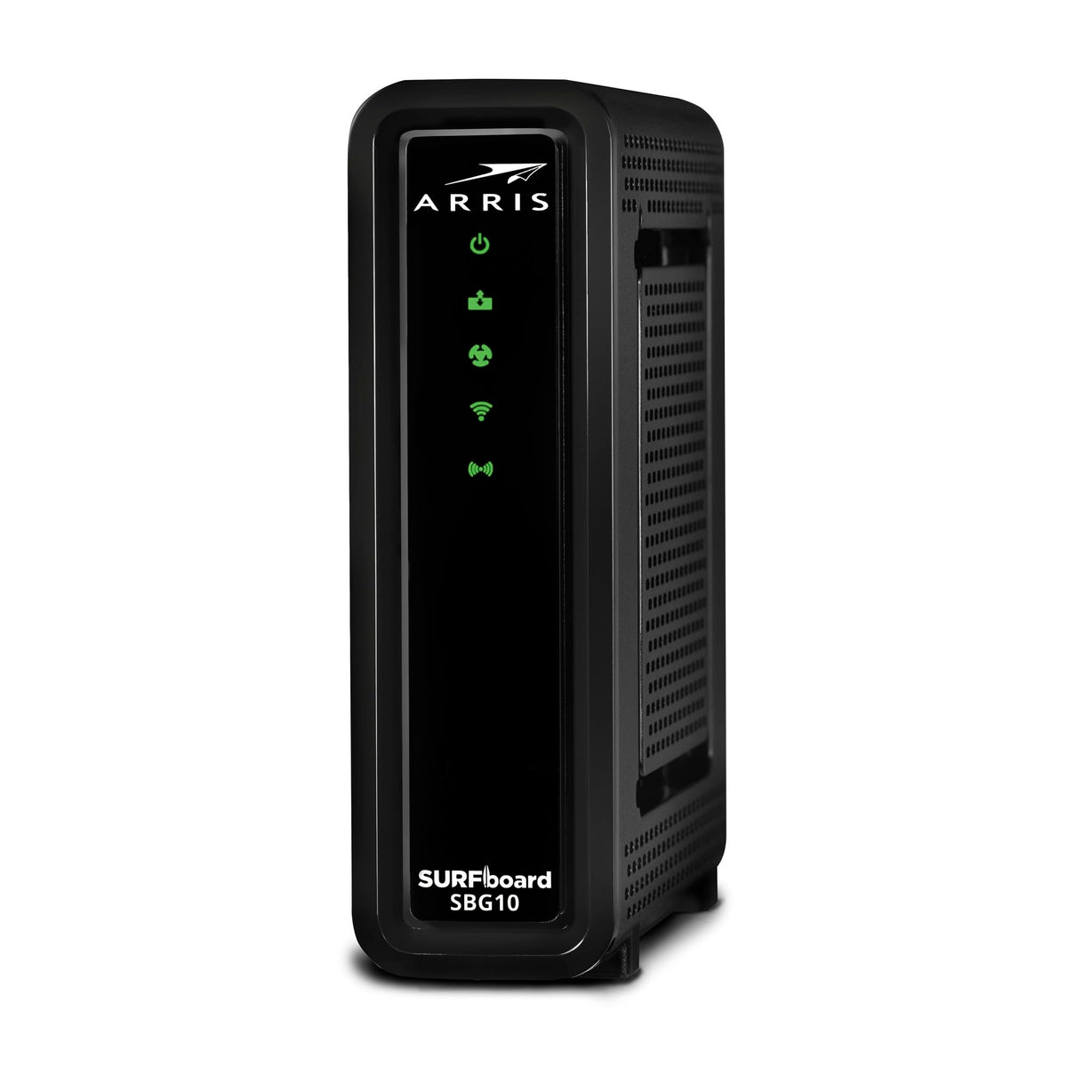 Arris Surfboard Sbg10 Docsis 3.0 16 X 4 Gigabit Cable Modem & Ac1600 Wi Fi Router , Comcast Xfinity, Cox, Spectrum, 400 Mbps Max
