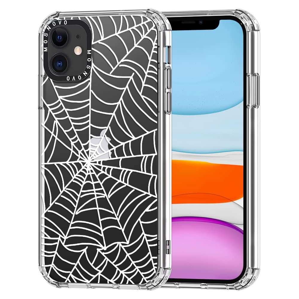 Mosnovo Compatible With Iphone 11 Case, [Buffertech 6.6 Ft Drop Impact] [Anti Peel Off Tech] Clear Tpu Shockproof Bumper Phone C