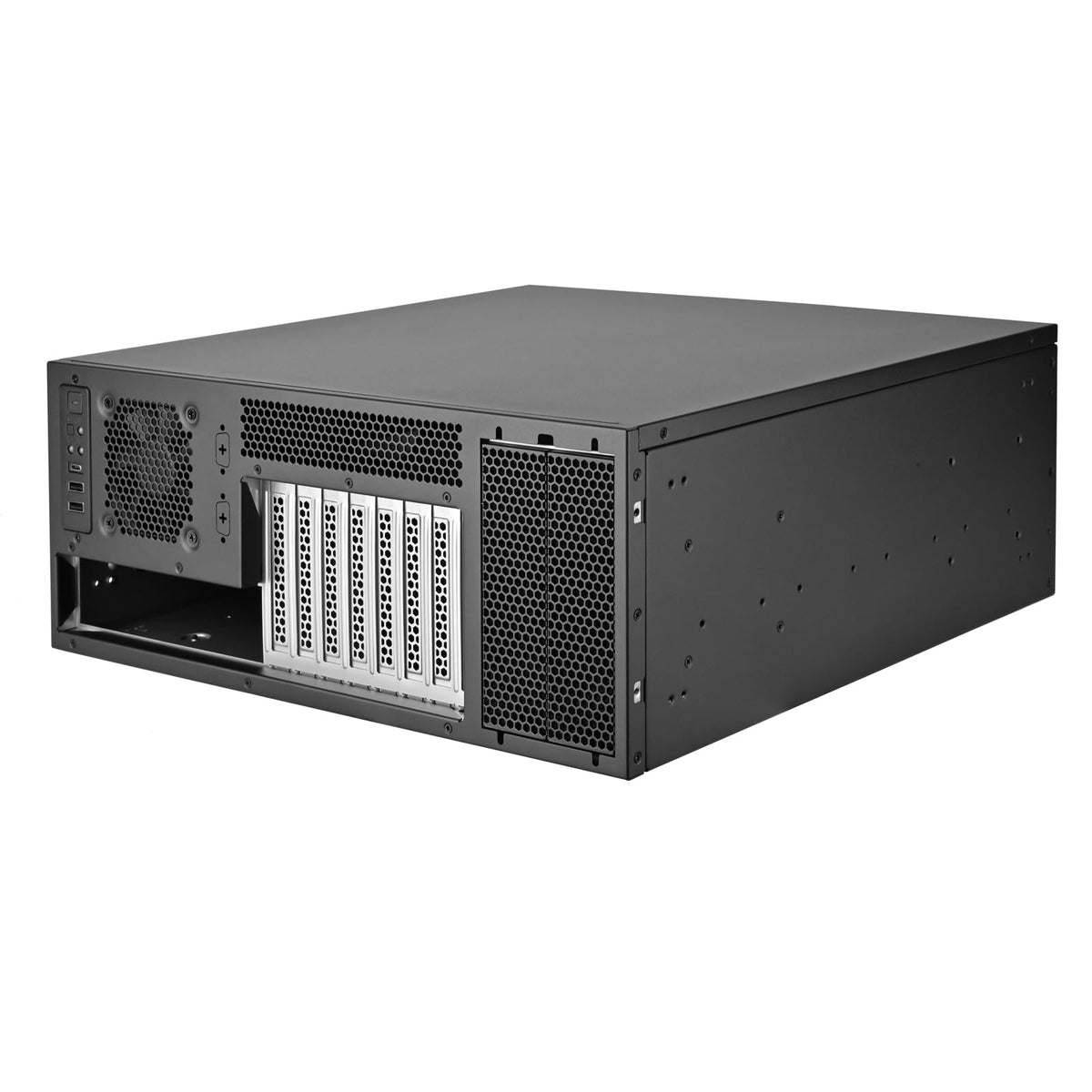Silverstone Technology Rm46 502 I 4U Interchangeable Rackmount Chassis With Front Accessible Expansion Slots, Sst Rm46 502 I