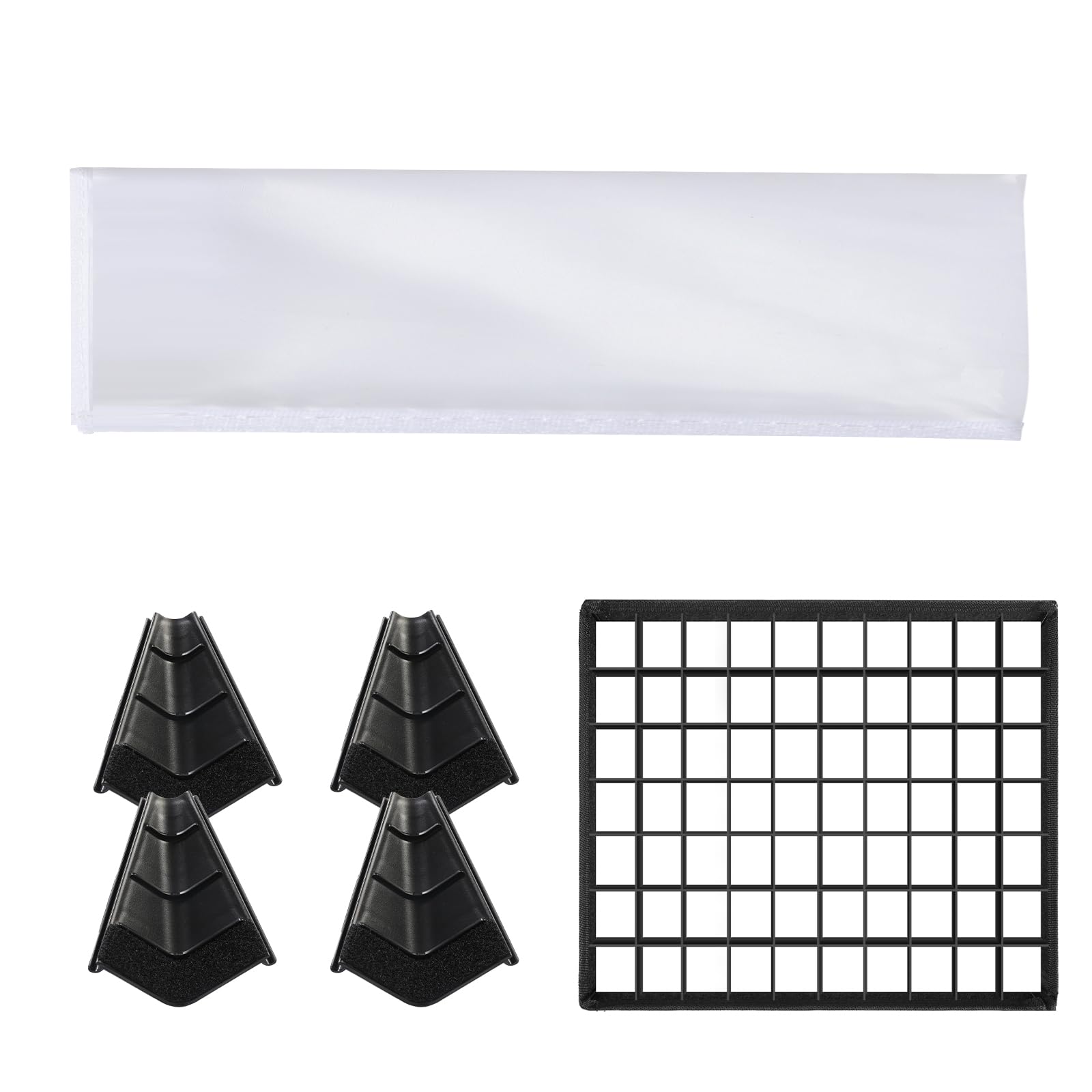 Gvm Foldable Softbox Diffuser With Grid Beehive For Rgb 680Rs, 880Rs Series Video Light, Suitable For Studio Lighting, Portrait