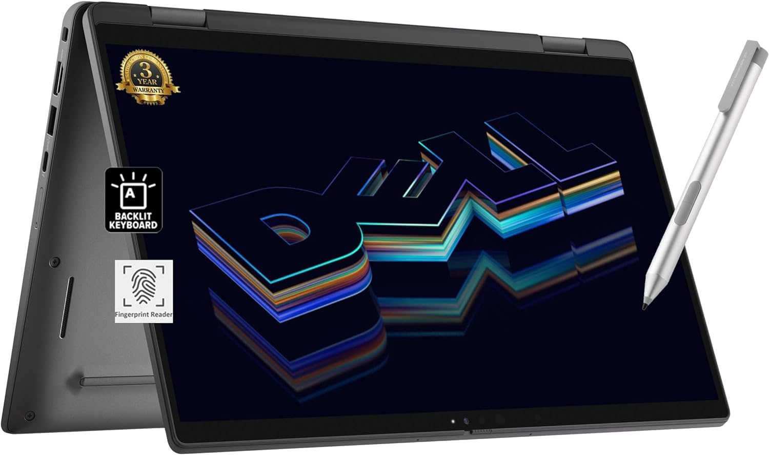 Dell Latitude 7430 2 In 1 Business Laptop (14'' Fhd Touchscreen, Intel 10 Core I7 1265U, 16Gb Ram, 512Gb Ssd, Active Pen) Backli