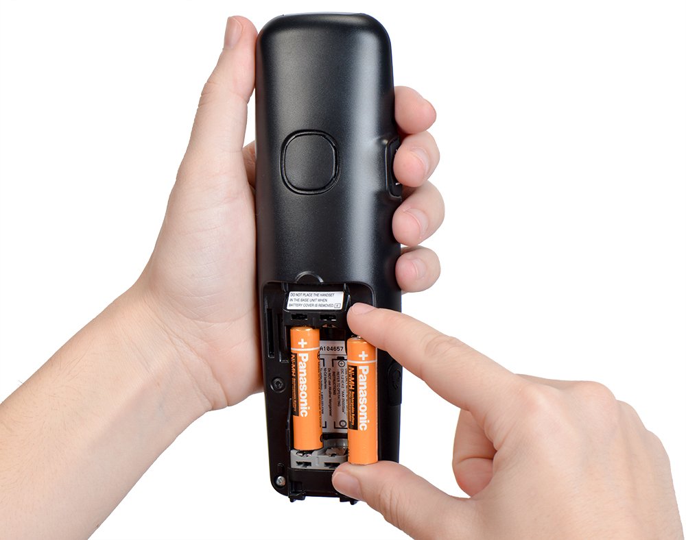 Panasonic Genuine Hhr 4Dpa/4B Aaa Nimh Rechargeable Batteries For Dect Cordless Phones, 4 Pack