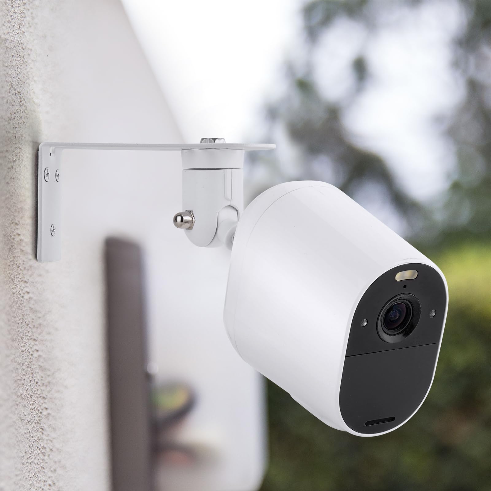 2Pack Adjustable Metal Camera Mount For Arlo Essential/Xl 2Nd Generation/Arlo Pro 4/Pro 3/Pro2/Pro/Pro 5S/Ultra2/Ultra, Mounting Bracket Outside For Arlo Camera,No Drill Vhb Stick Or Screws