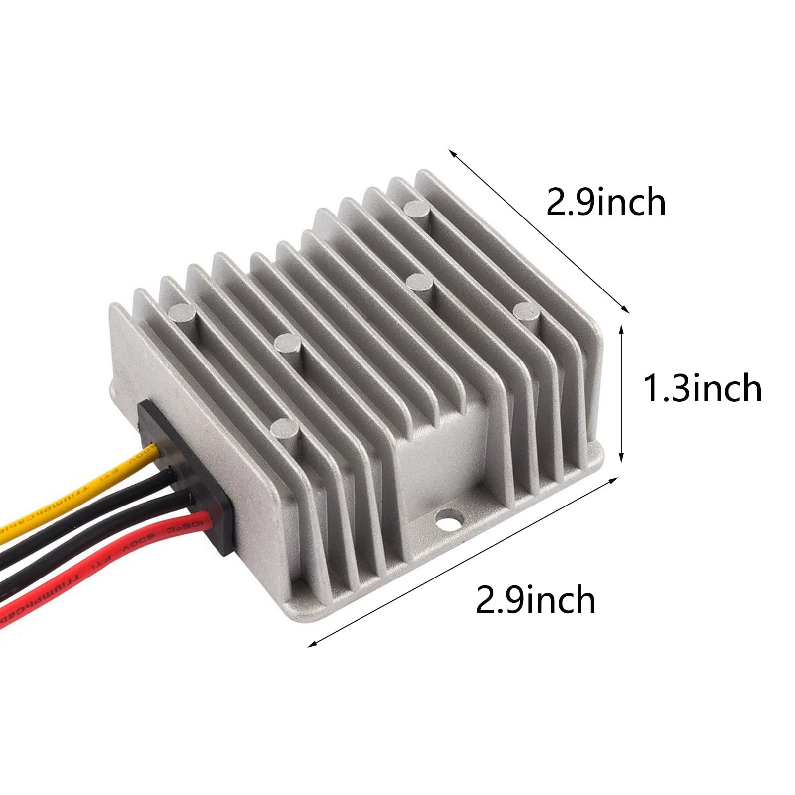 Top Vigor Voltage Converter Dc/Dc 12V/24V To 6V 25A 150W Converter Step Down, Waterproof Ip68 Voltage Converter Regulator Transf