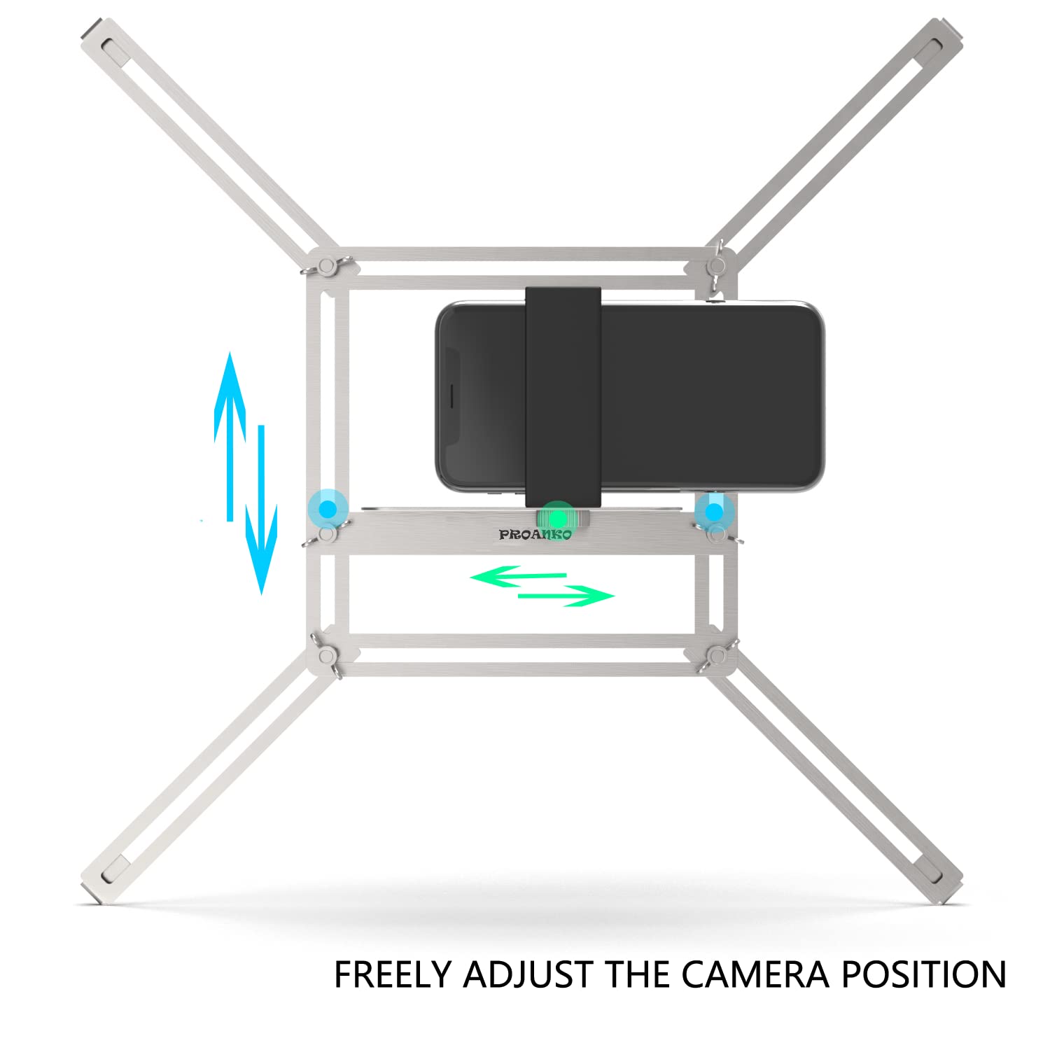 Action Camera Fence Mount Metal Camera Fence Mount For Gopro Iphone, Mevo Start, Phones, To A Chain Link Fence For Recording Bas