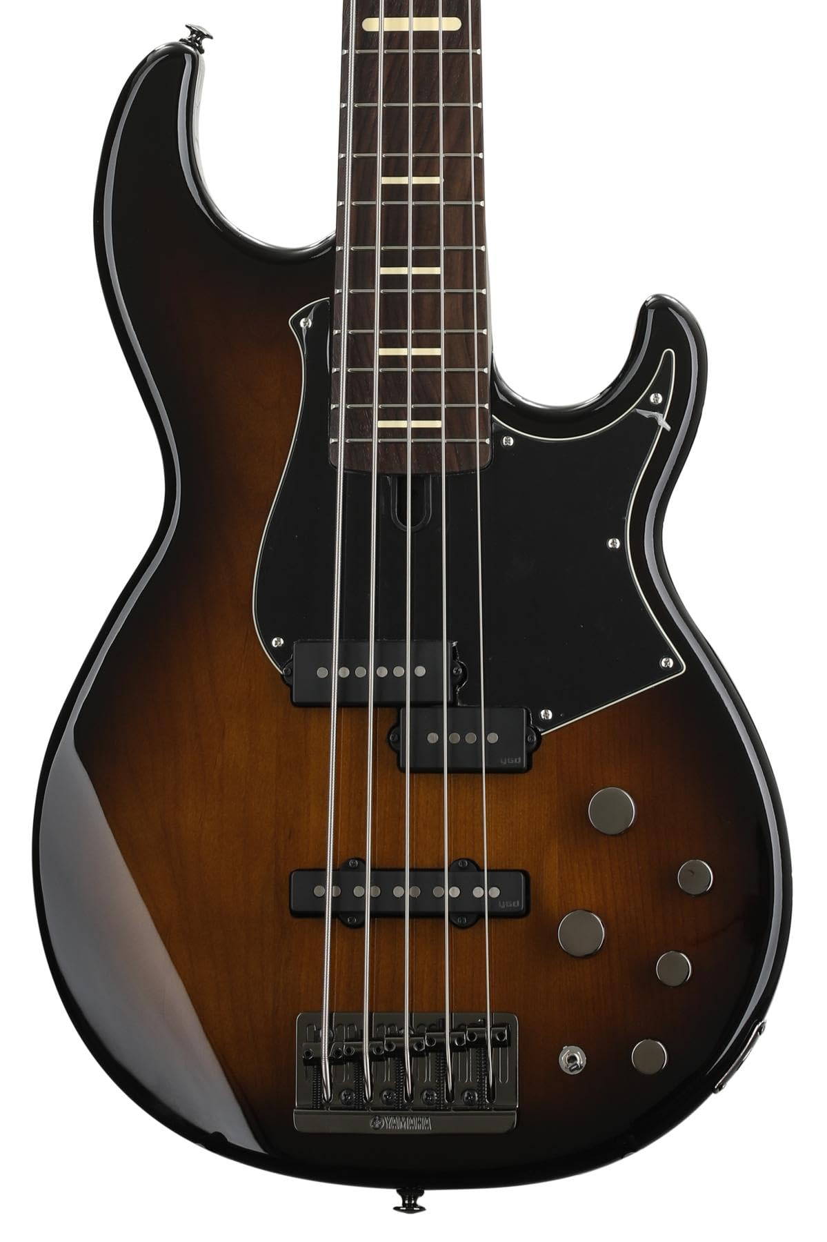 Yamaha BB735A BB-Series 5-String Bass Guitar, Dark Coffee Sunburst