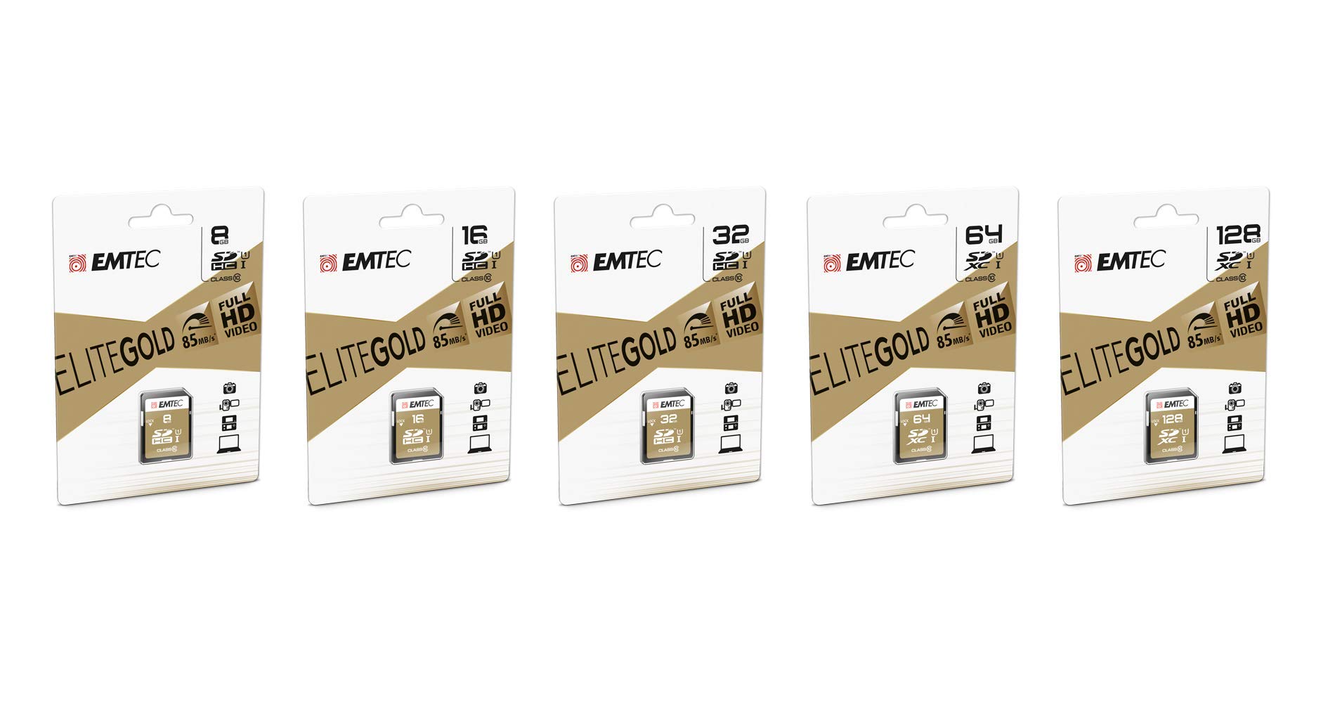 Emtec Elite Gold Sdhc Class10 Uhs I U1, 64Gb
