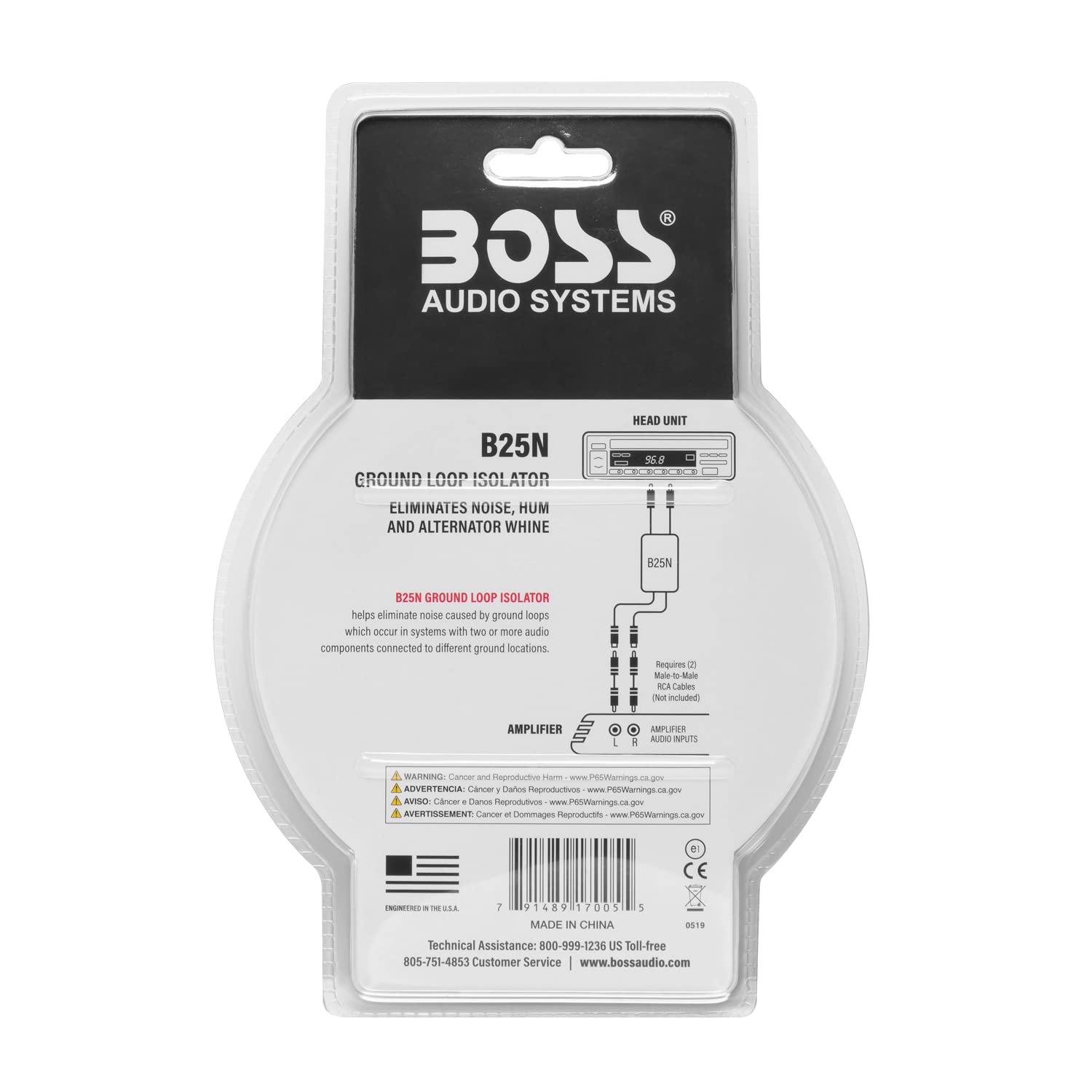 Boss Ground Loup Isolator
