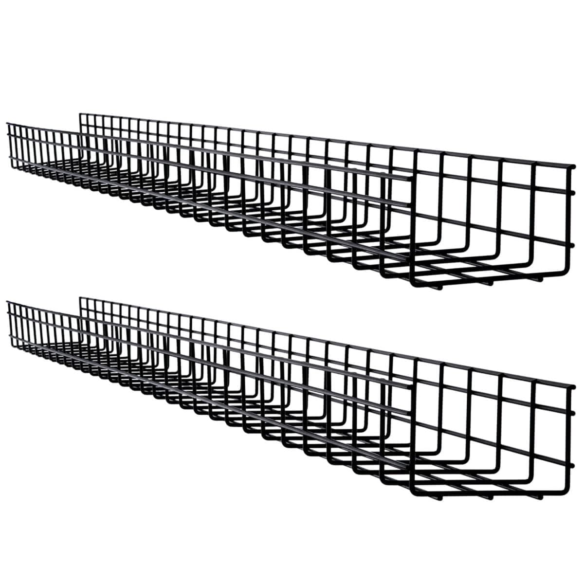 WIRE MESH CABLE TRAY 2 PACK