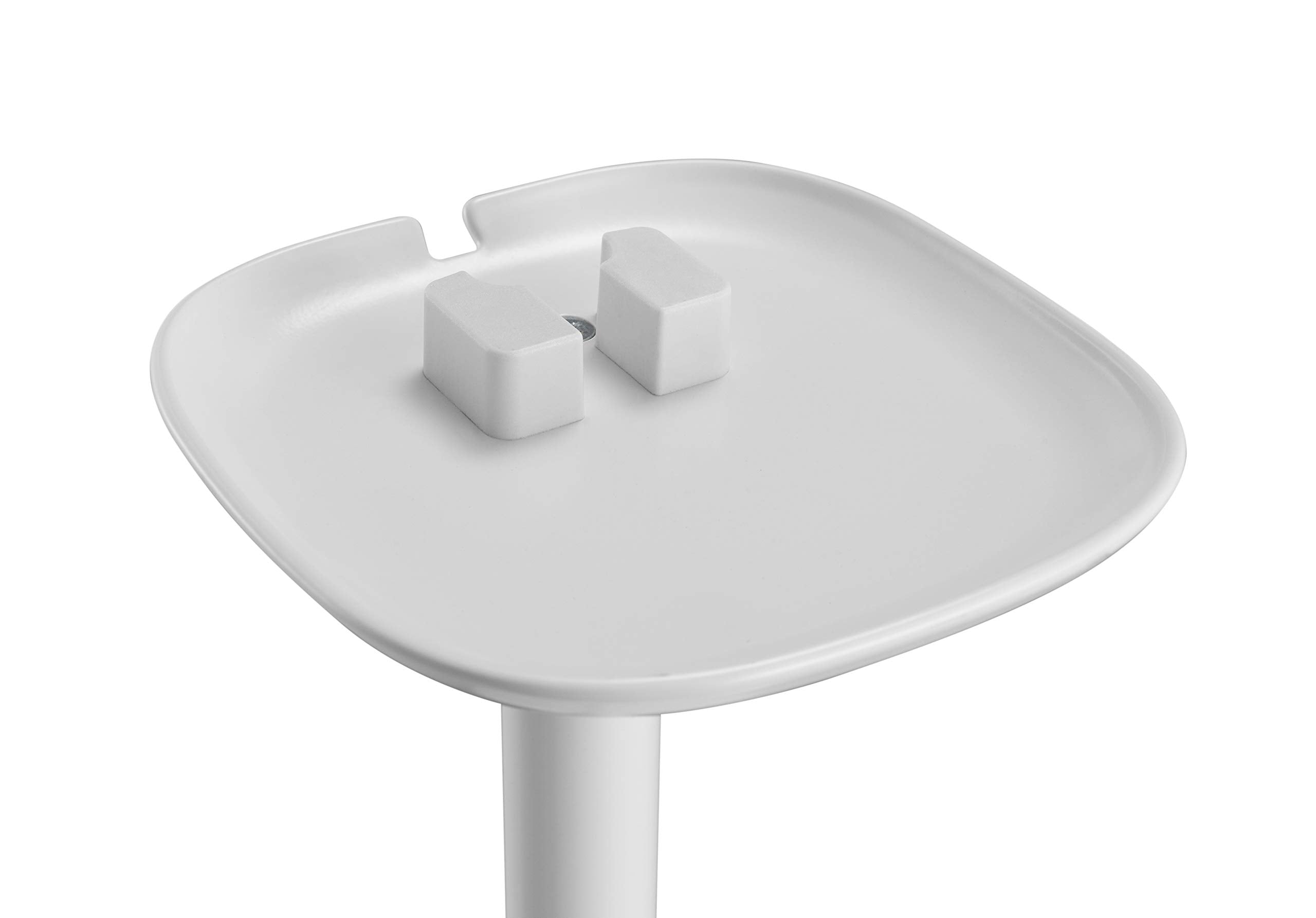 Ynvision.Design Fixed Height Floor Stands Compatible With Sonos One, One Sl, And Play:1 Speaker | 2 Pack | Yn One Pair (White)