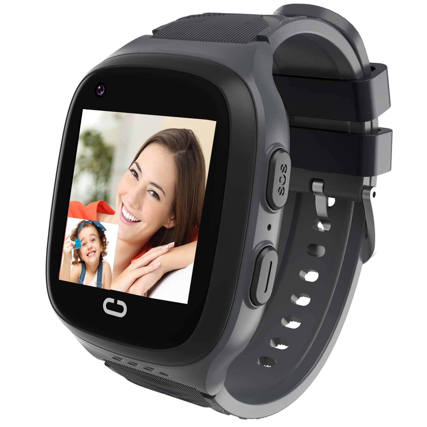4G Kids Smart Watch Gps Tracker - Smartwatch With Two Way Call Video Calling Games Voice Chat Sos School Mode Pedometer Geo-Fenc