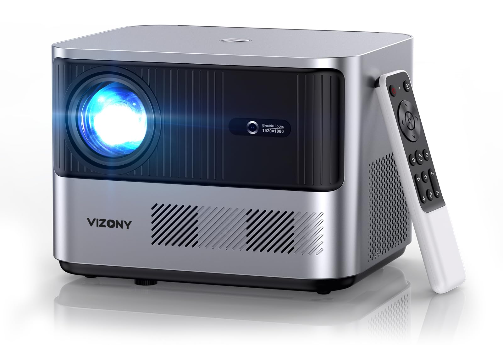 Vizony Fhd 1080P Projector 4K Support, 800Ansi 5G Wifi Bluetooth Projector, Outdoor Projector With Full Sealed Engine/Electric F