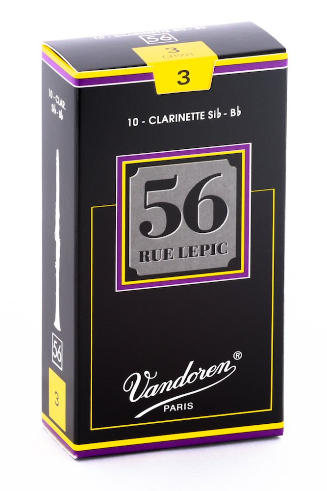 Vandoren Cr503 Bb Clarinet 56 Rue Lepic Reeds Strength 3 Box Of 10